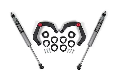 Zone Offroad 2019-2023 Ram 1500 2 UCA Leveling Kit - Fox 2.0 Adventure Series Shocks