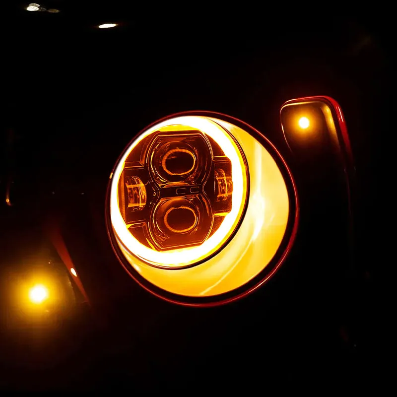 "9"" Jeep JL JT LED Halo Headlights with Turn Signals for 2018-2026 Wrangler & Gladiator" product image