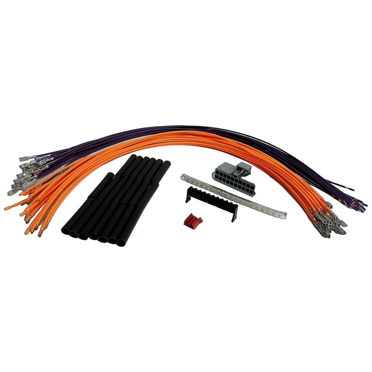 Multi Colors Wiring Harness Repair Kit Multifunction Switch Harness Repair Kit;includes Connector, Wiring, Terminals, Shrink Tubing, And Clips product image
