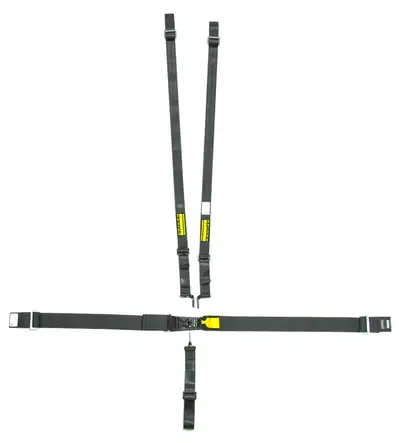 Schroth Racing 5pt Harness System SFI LatchLink Black HANS