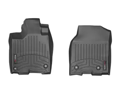 Weathertech FloorLiner™ DigitalFit®; Black; Front;