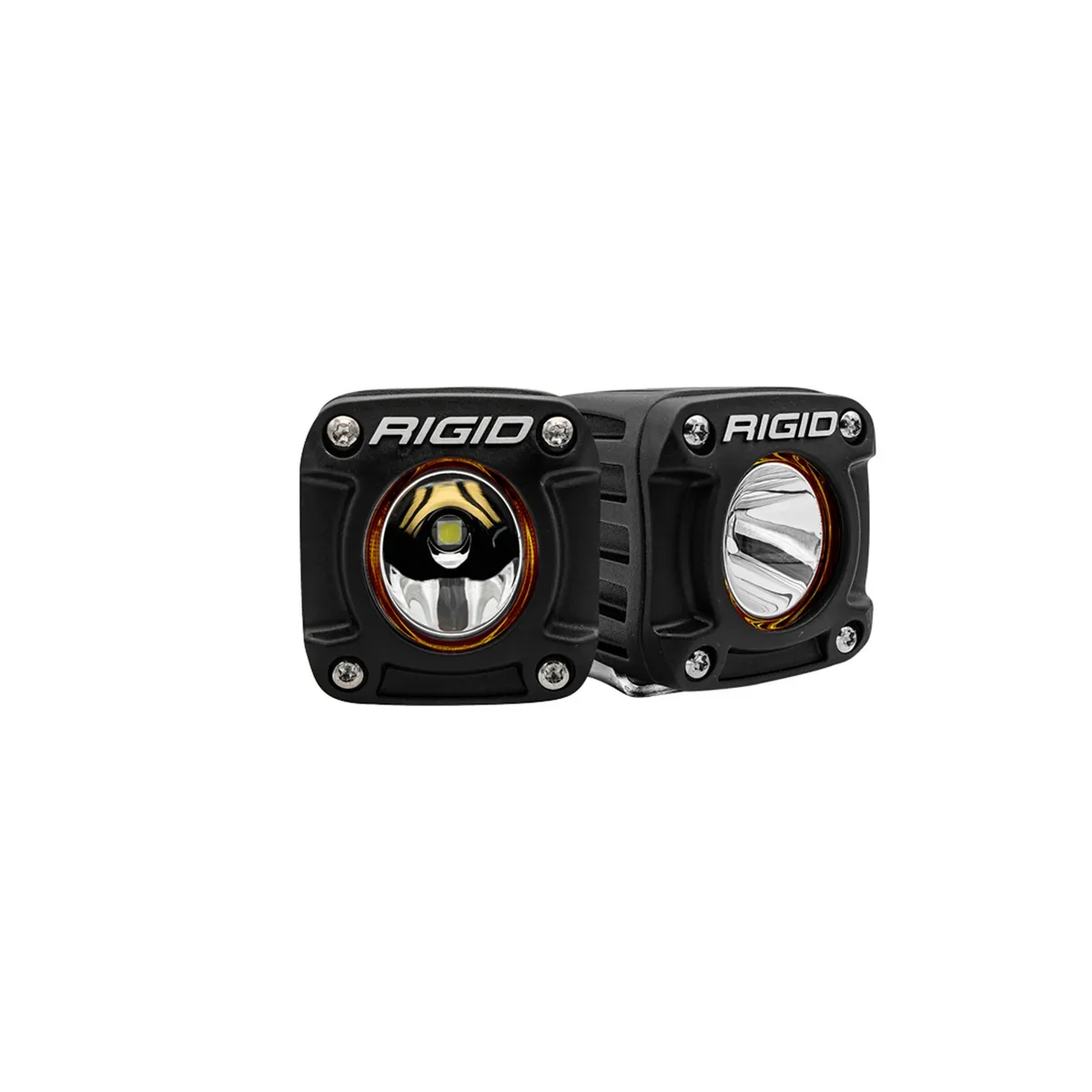 The Revolve Light Pod is built with a high-grade aluminum alloy; an impact resistant nylon bezel; and is coated with a two-stage powder coat finish. It features a Broad-Spot optic and a back-lit trim ring available in amber or white. product image