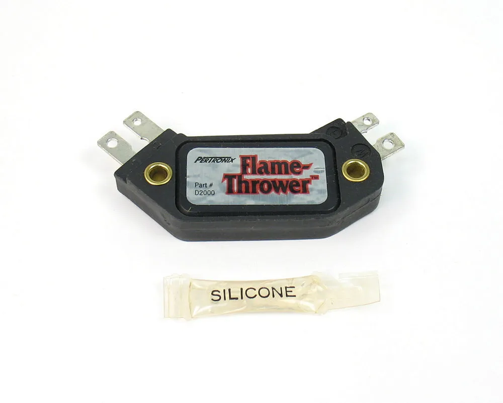Pertronix Flame-Thrower 4-Pin Hei Module. Replacment Module For All Flame-Thrower Hei Street / Strip Distributors. Also Compatible With gm 8-Cylinder Hei Distributors.