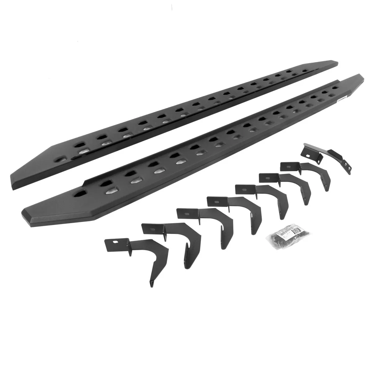 Go Rhino Go Rhino 63423580SPC - RB10 Slim Line Running Boards With Mounting Brackets - Textured Black