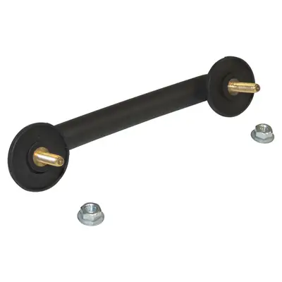 Crown Automotive Jeep Replacement Footman Loop Kit Jeep 2007-2018 JK Wrangler 1997-2006 TJ Wrangler Black Hood Footman Loop Kit Includes Footman Loop and 2 Nuts