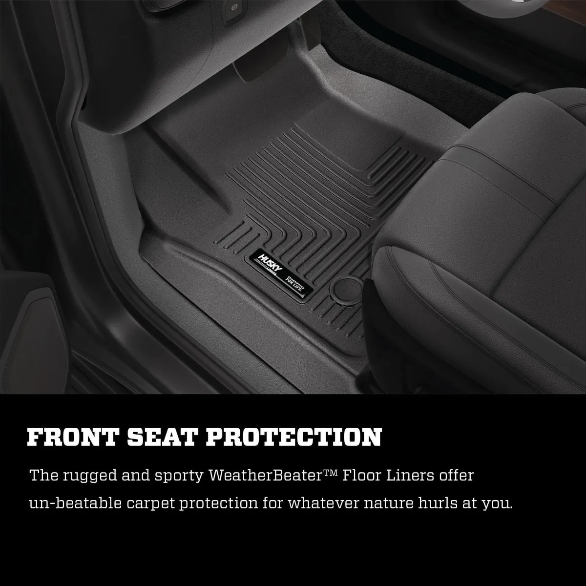 Husky Liners 99031 Weatherbeater - Front & 2nd Seat Floor Liners product image
