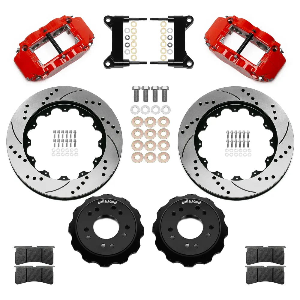 1963 - 1987 Chevrolet, GMC Forged Narrow Superlite 6R Big Brake Front Brake Kit (Hat) - 140-15304 product image