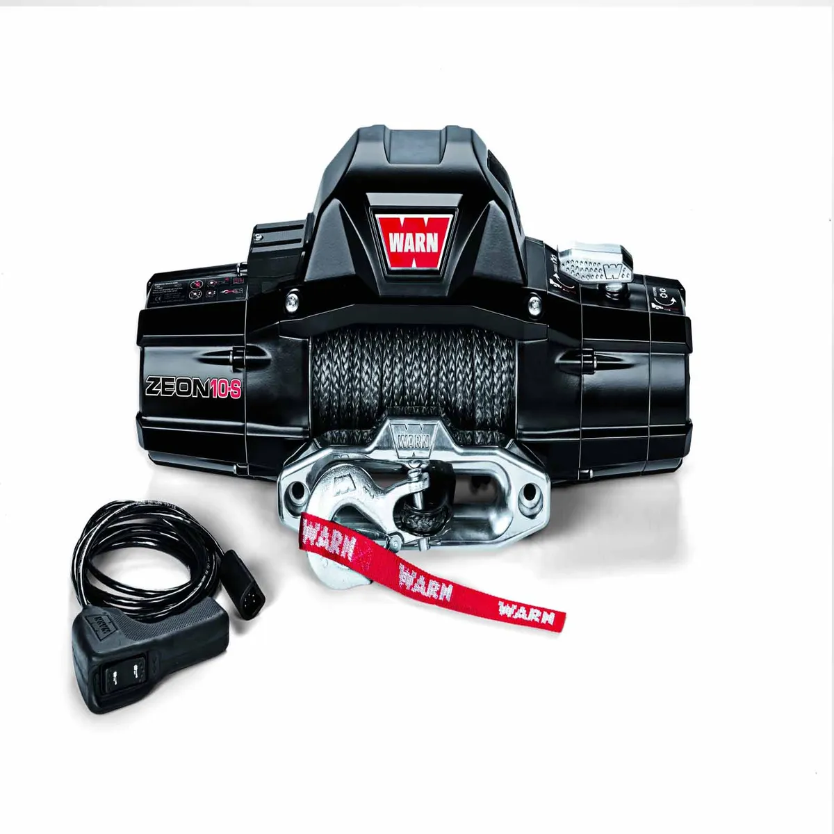 Warn Zeon 10-S 10,000lb Electric Winch with Synthetic Rope product image