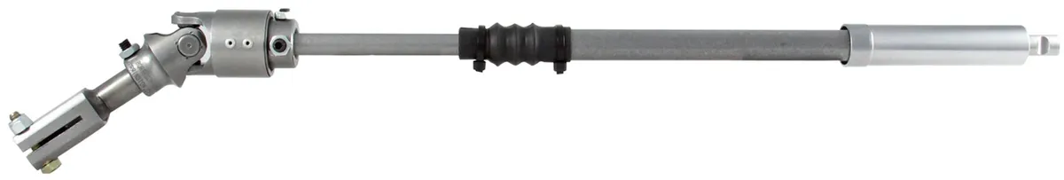 Borgeson - Steering Shaft - P/N: 000875 - 1997-2002 Jeep TJ Lower Steering Shaft. Telescopic Steel. Connects from steering box to either factory or Borgeson upper steering shaft. For vehicles with power steering. product image