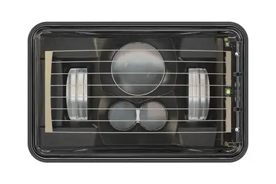 JW Speaker Corporation JW Speaker 8800 Evolution 2 LED RHT Low Beam Heated Headlight w/ Black Bezel