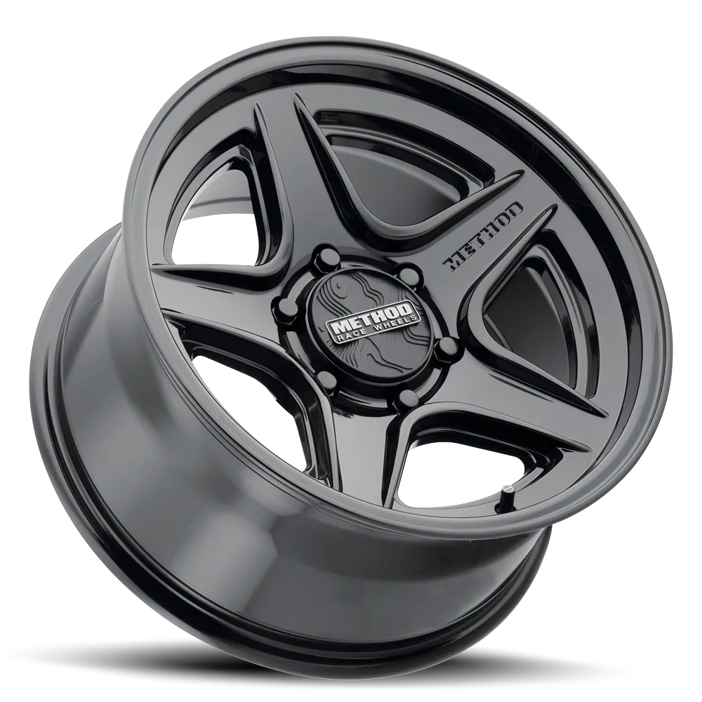 Aluminum Wheels 20x9 MR319 Bolt Pattern 8 On 170 Offset 18 Lip Size 1.06 Gloss Black GB Method product image