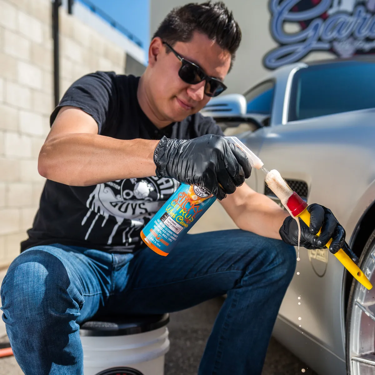 Sticky Gel Citrus Wheel Cleaner(1 Gal) product image
