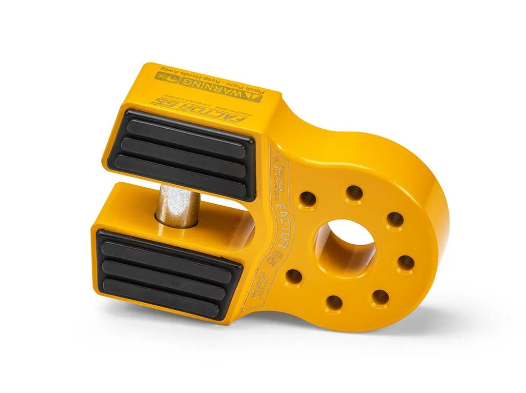 Factor 55 00050-03 Flatlink Winch Shackle Mount -- Yellow product image