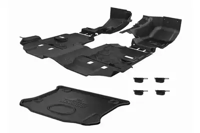 Armorlite 0718 Wrangler 4DR 4pc Full Kit Composite Flooring Mesa Smoke
