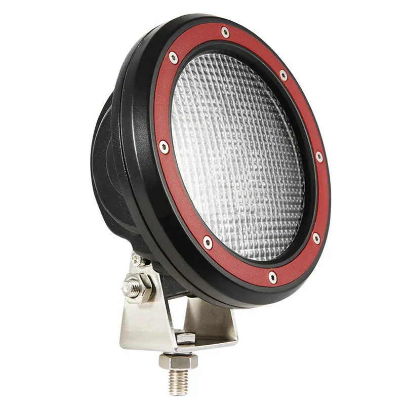 Black Horse Off Road LED 5.3 in. Dia Light Clear Aluminum PL9251FR product image