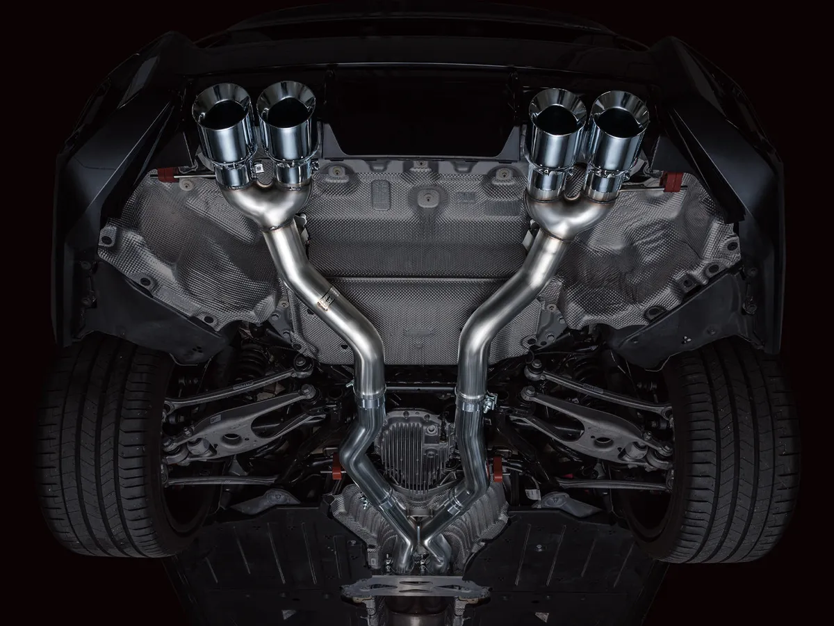 AWE SwitchPath™ Exhaust for BMW G87 M2 - Chrome Silver Tips product image