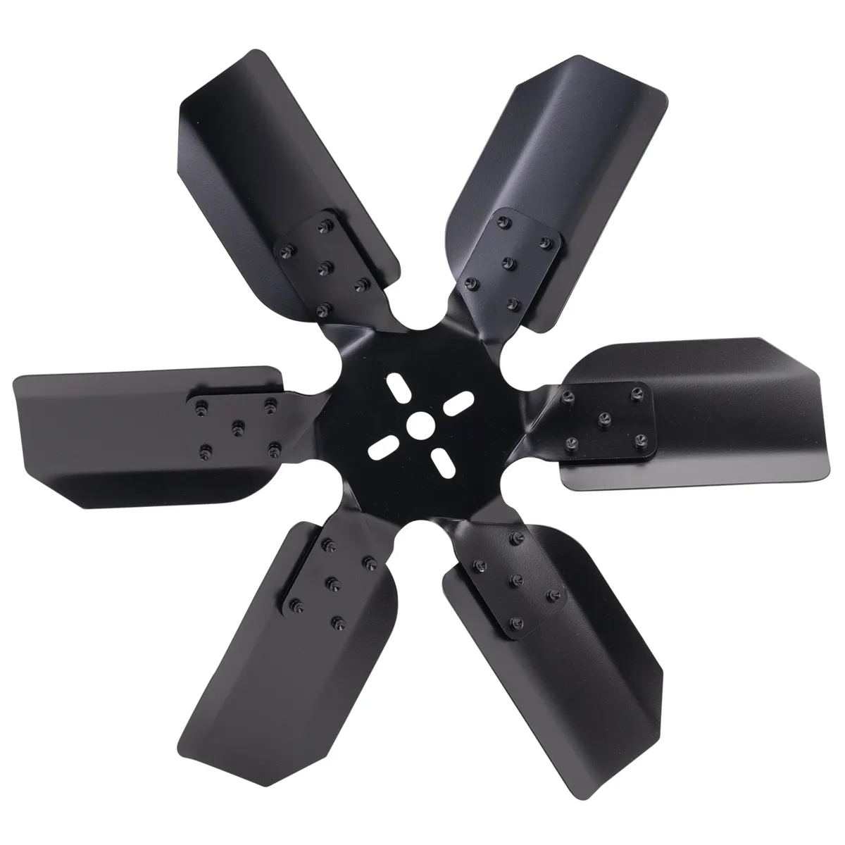 Derale 19 Standard Rotation Rigid Race Fan, Steel Blade