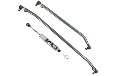 Synergy Manufacturing 0718 Wrangler HD Steering Kit Tie Rod Drag Link Clamp Stud & FOX if