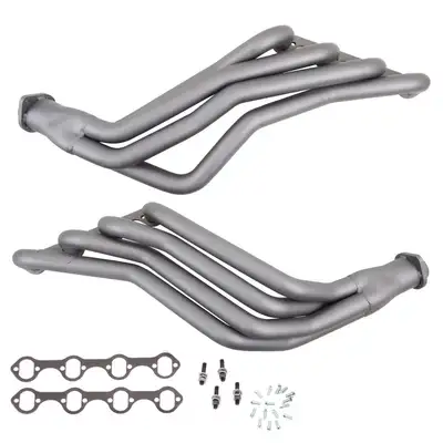 BBK Performance Ford Mustang 351 Swap 1-3/4 Long Tube Exhaust Headers Titanium Ceramic 86-93