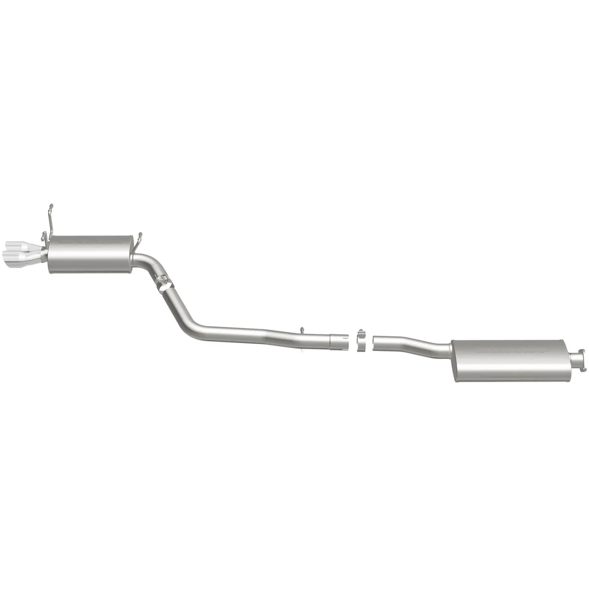 MagnaFlow 2003-2006 INFINITI G35 3.5L Street Series Cat-Back Performance Exhaust System 16861 product image