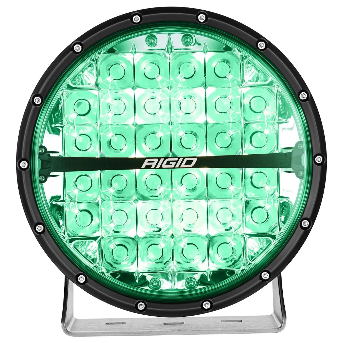 Rigid 360-Series 9 Inch Round LED Off-Road Spot Beam Pattern For Moderate Speed (20-50 Mph) And Rgbw Backlight Single product image