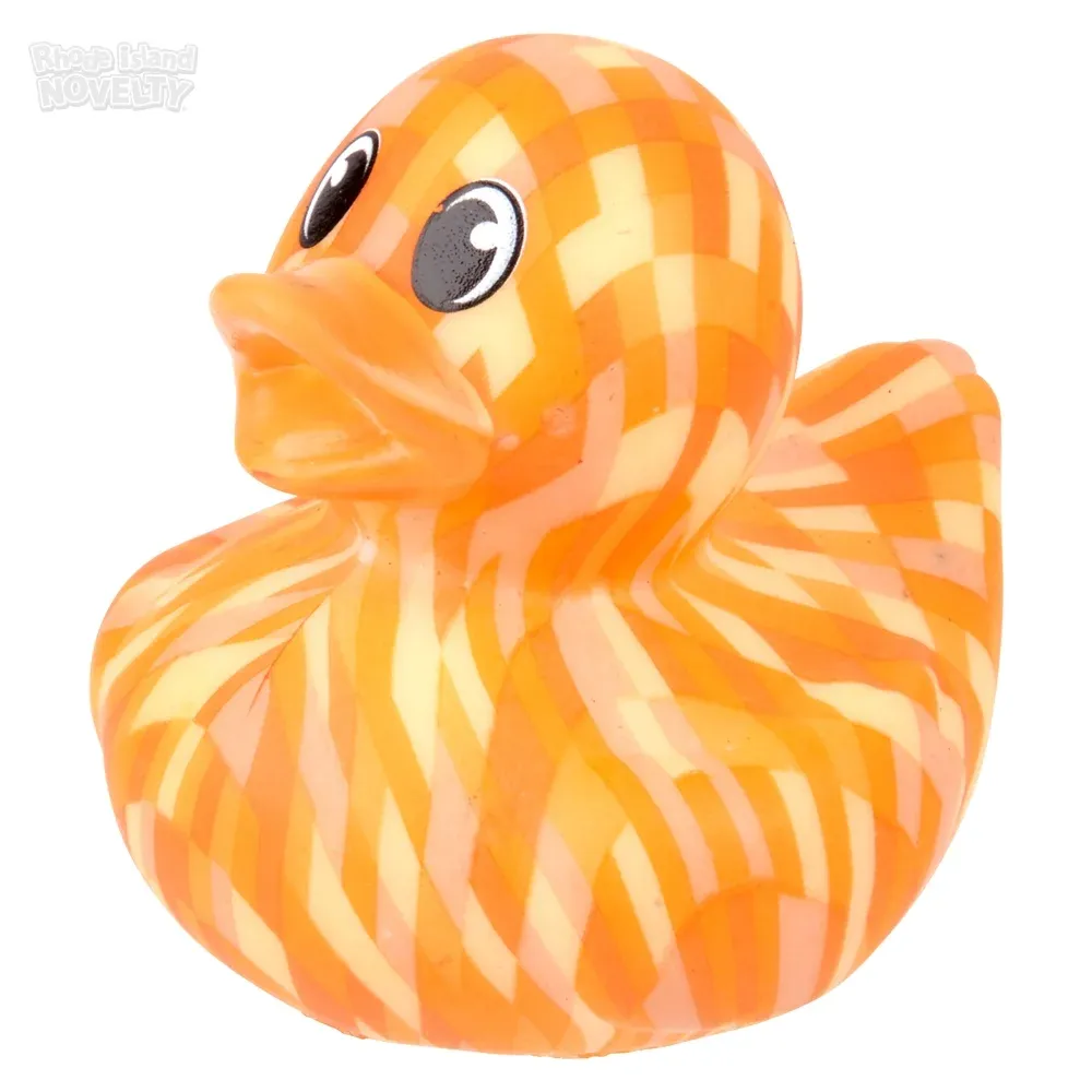 2\" Pixel Print Duckies product image
