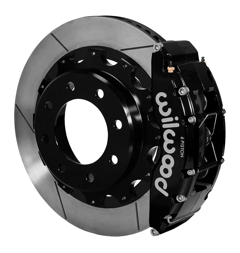 Wilwood TC6R Rear Kit 16.00in Drilled Red 1999-2010 GM Trk 2500 HD 4.84 Cntr product image