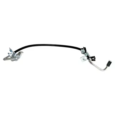 Crown Automotive Jeep Replacement Brake Hose; Front Left; w/13 in. Rotors;