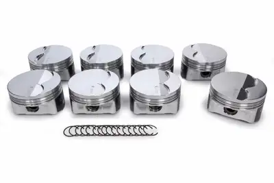 United Engine & Machine Co LS 5.3L FT Forged Piston Set 3.800 Bore