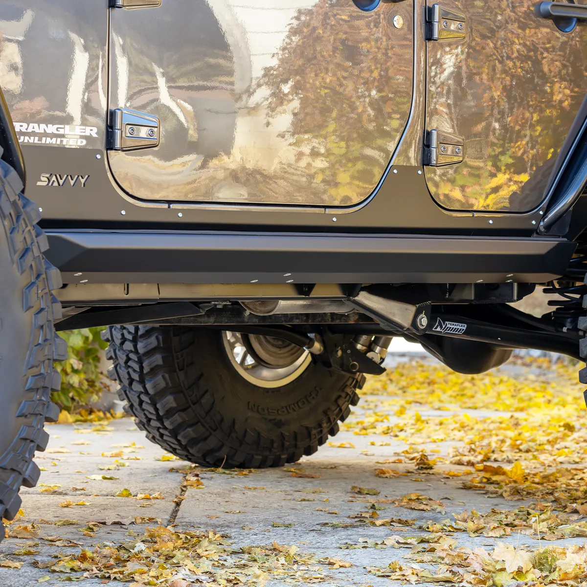 0718 Wrangler Bolt On Slider Kit Raw product image