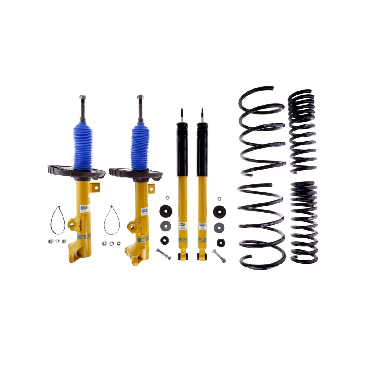 Bilstein Front And Rear Mercedes-Benz C240 2005-2001, C280 2007-2006, C320 2005-2001, C350 2007-2006, Clk320 2005-2003, Clk350 2009-2006, Clk500 2006-2003, Clk550 2009-2007 B12 (Pro-Kit) Suspension Kit