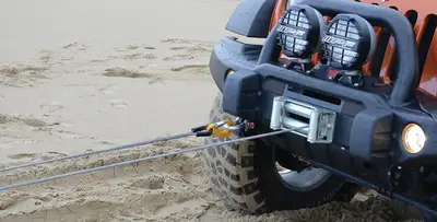 American Expedition Vehicles AEV Winch Mount for AEV Front Bumper - JK