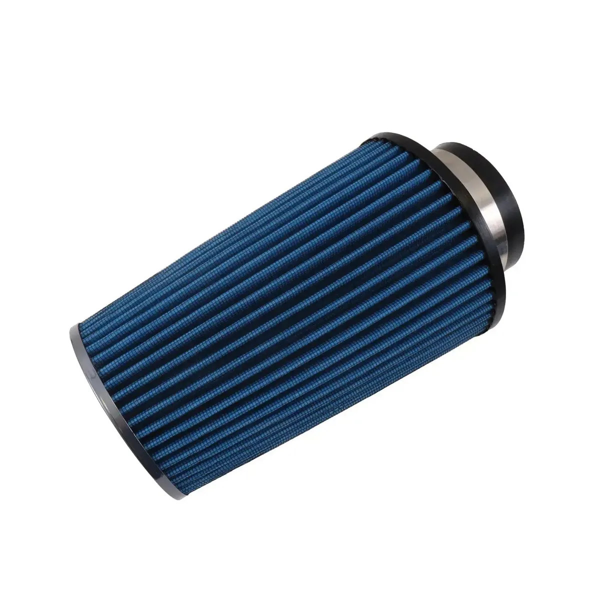 Ford Mustang 5.0 Cold Air Intake Kit Non Fender well Powder Coated Chrome 86-93 product image
