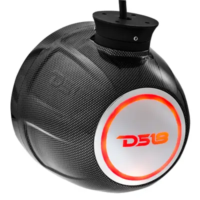 DS18 Nxl 6.5" Pod 300w Speaker With Integrated RGB LED Lights (Pair) - Perfect For Jet Skis