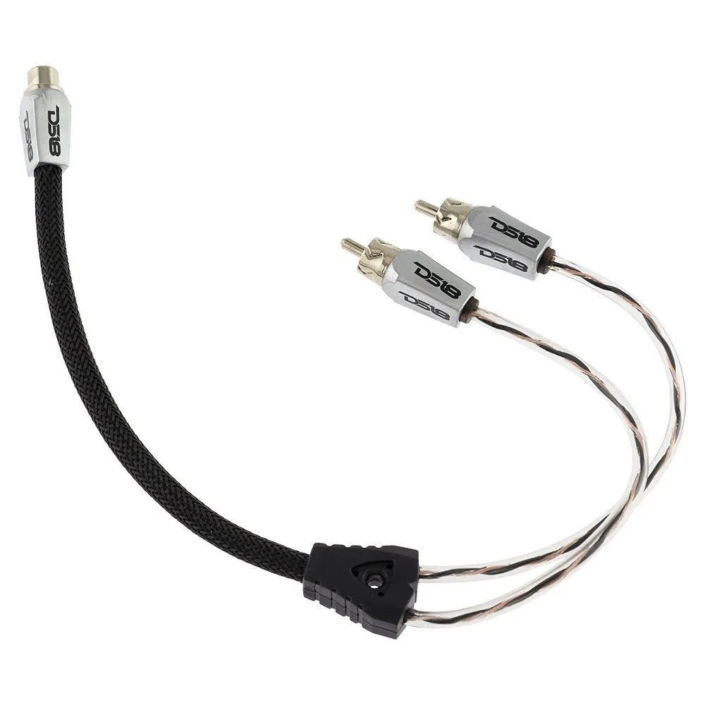 Level 3 Rca 100% Copper Ofc y Connector 1 Female to 2 Male - Black / Red Kit product image