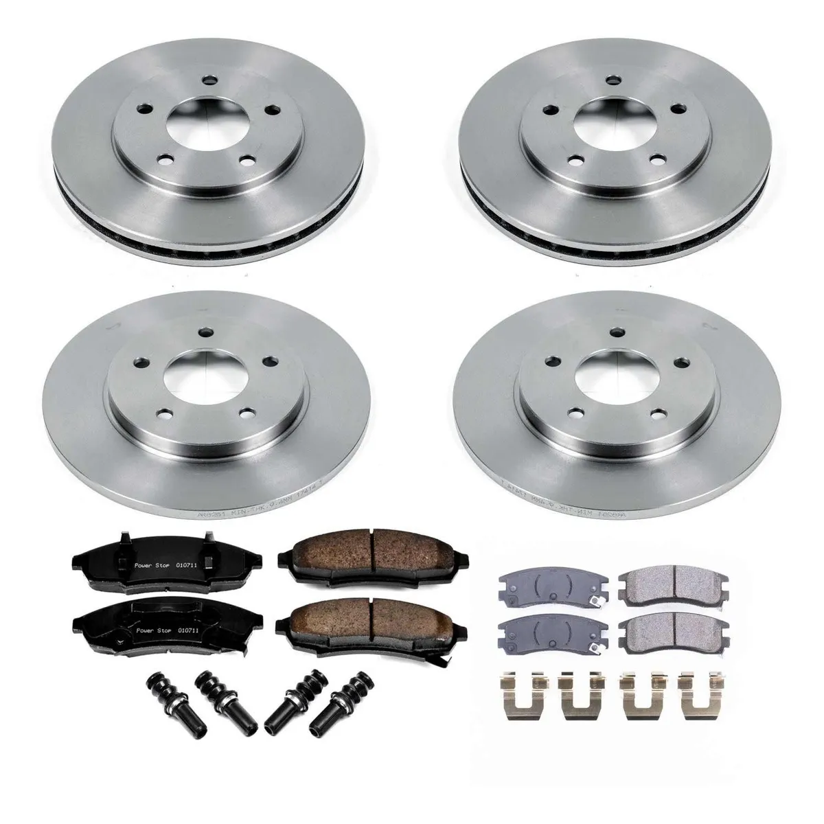 Z17 Direct Replacement Kit: Rotors; Ceramic Pads W/Hardware product image