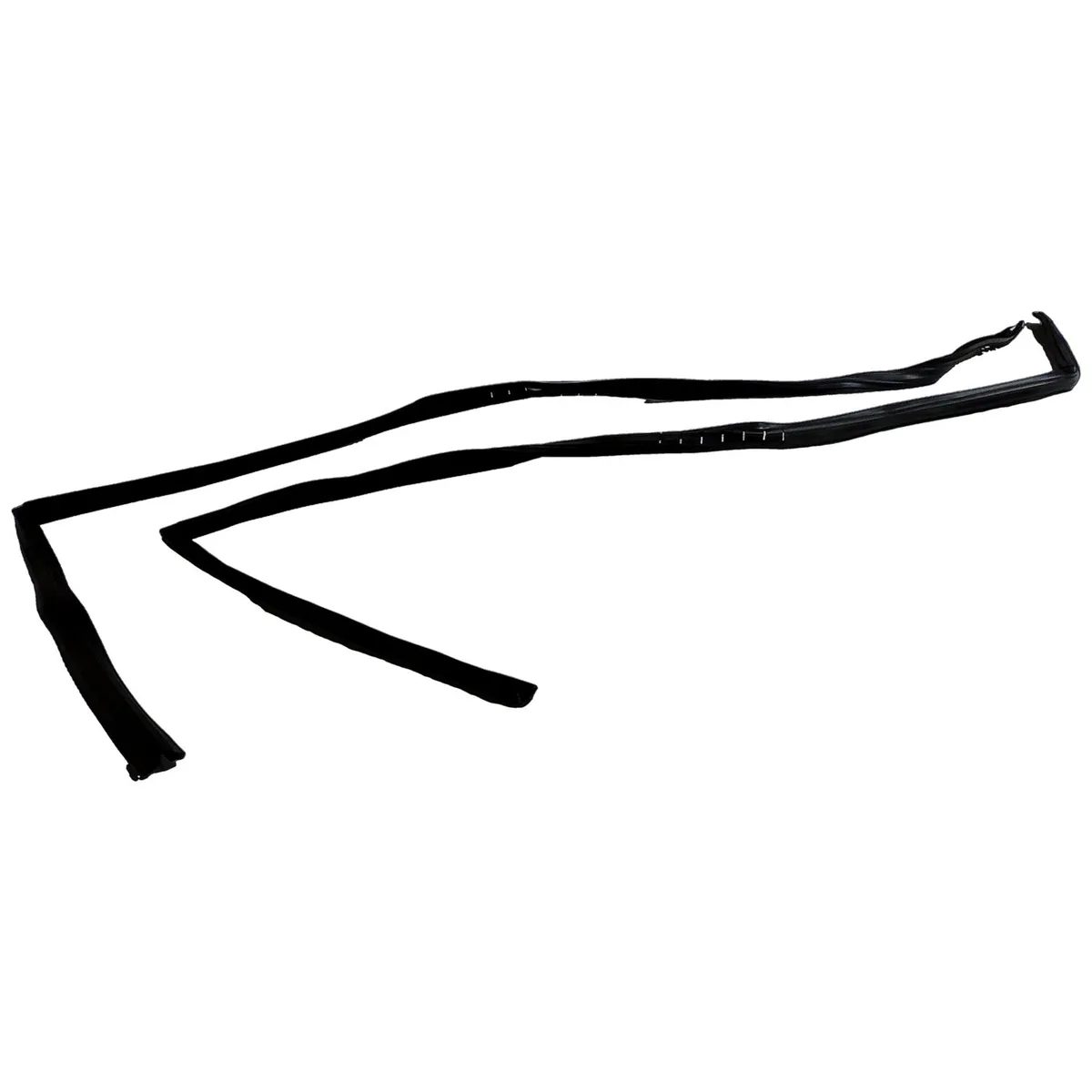 Door Glass Seal Kit For 19972006 Jeep TJ Wrangler w/ Full Steel Doors product image