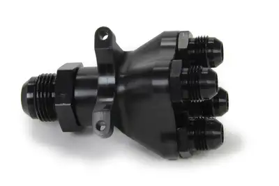Peterson Fluid 5-Way Billet Manifold 12 x 8 x 8 x 8 x 8
