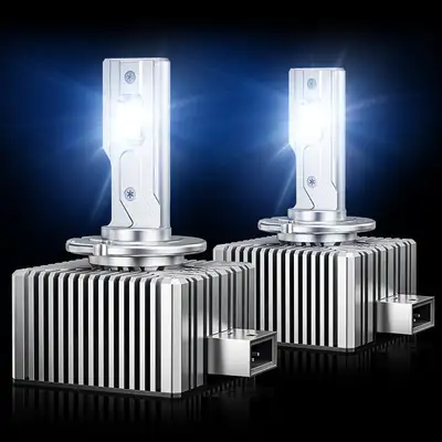 LED Factory Mart SUPAREE D1S D1R LED Headlight Bulbs with 150W 6500K Cool White
