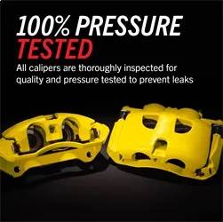 High-Temp Yellow Powder Coated Calipers (Pair) product image