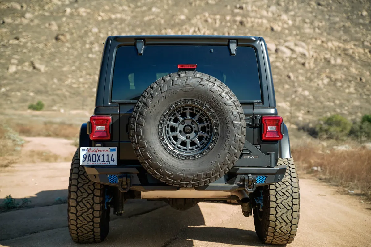 2018-2026 Jeep Wrangler JL | MTO Series Bumper Spare Tire Swing Gate product image
