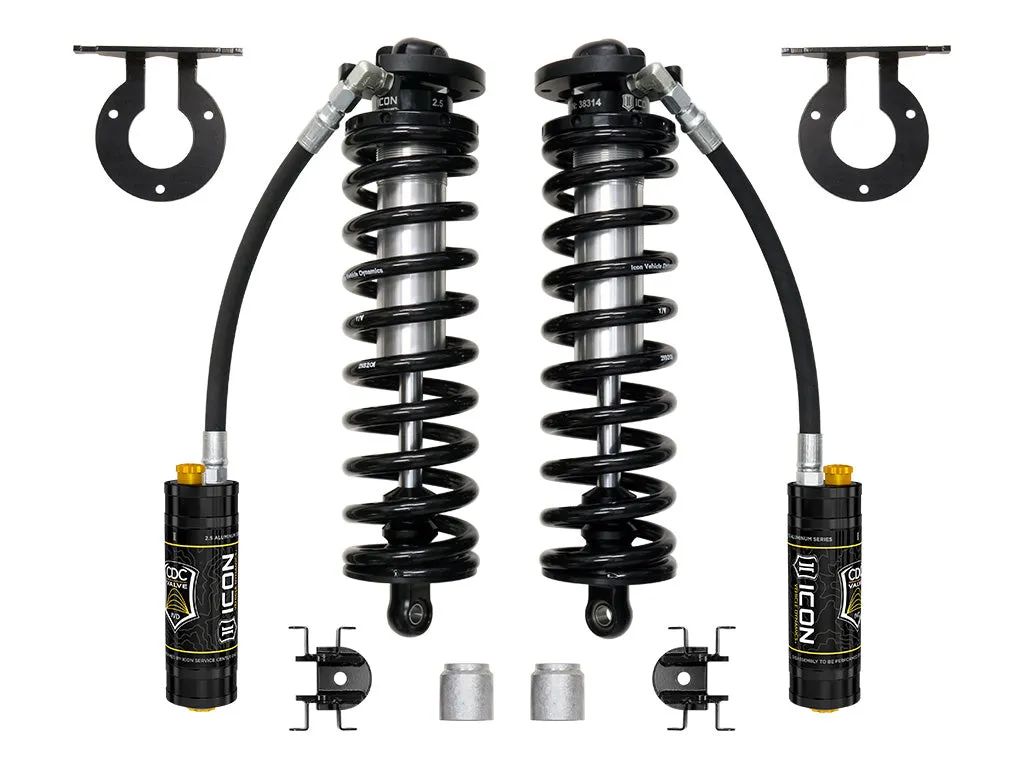 ICON 2023-2026 Ford F-250/F-350 Super Duty 4WD, 2.5-3” Lift, V.S. 2.5 Series Coilover Conversion Kit, Remote Reservoir w/ CDCV product image