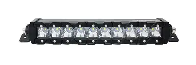 Quake LED Quake LED - Qums540 - 13 Inch LED Light Bar Single Row 50 Watt Super Spot Monolith Slim Series