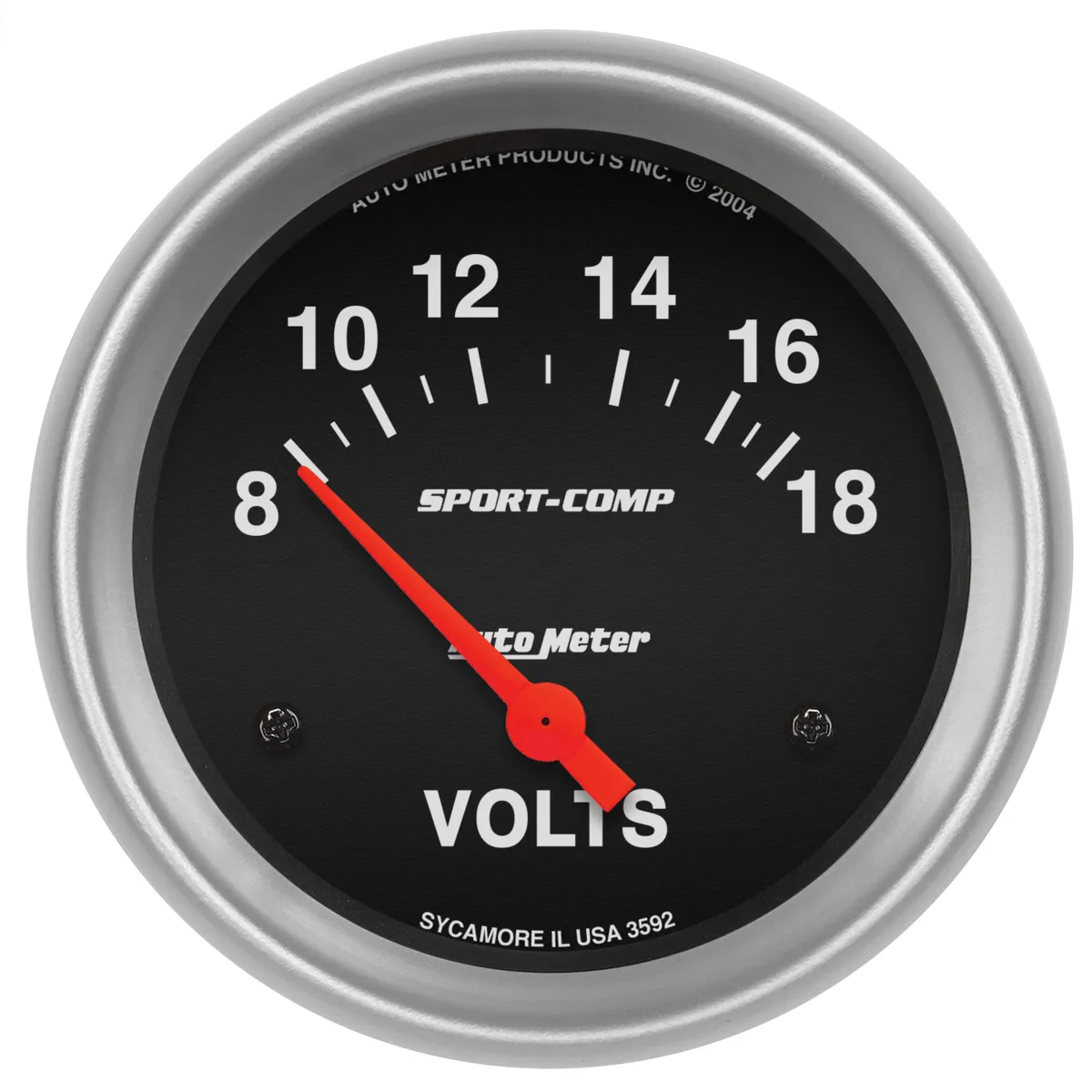 Gauge, Voltmeter, 2 5/8", 18V, Electric, Sport-Comp product image