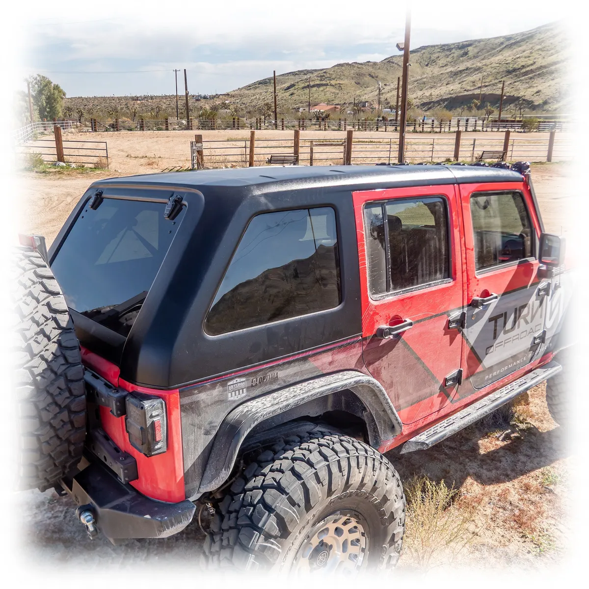 Fastback Hard Top for Jeep Wrangler JK Unlimited 4-Door product image