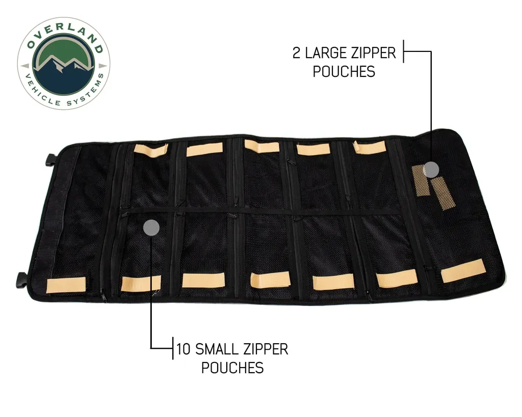 Rolled Bag First Aid - Waxed Canvas First Aid Bag for Car Overland Vehicle Systems product image