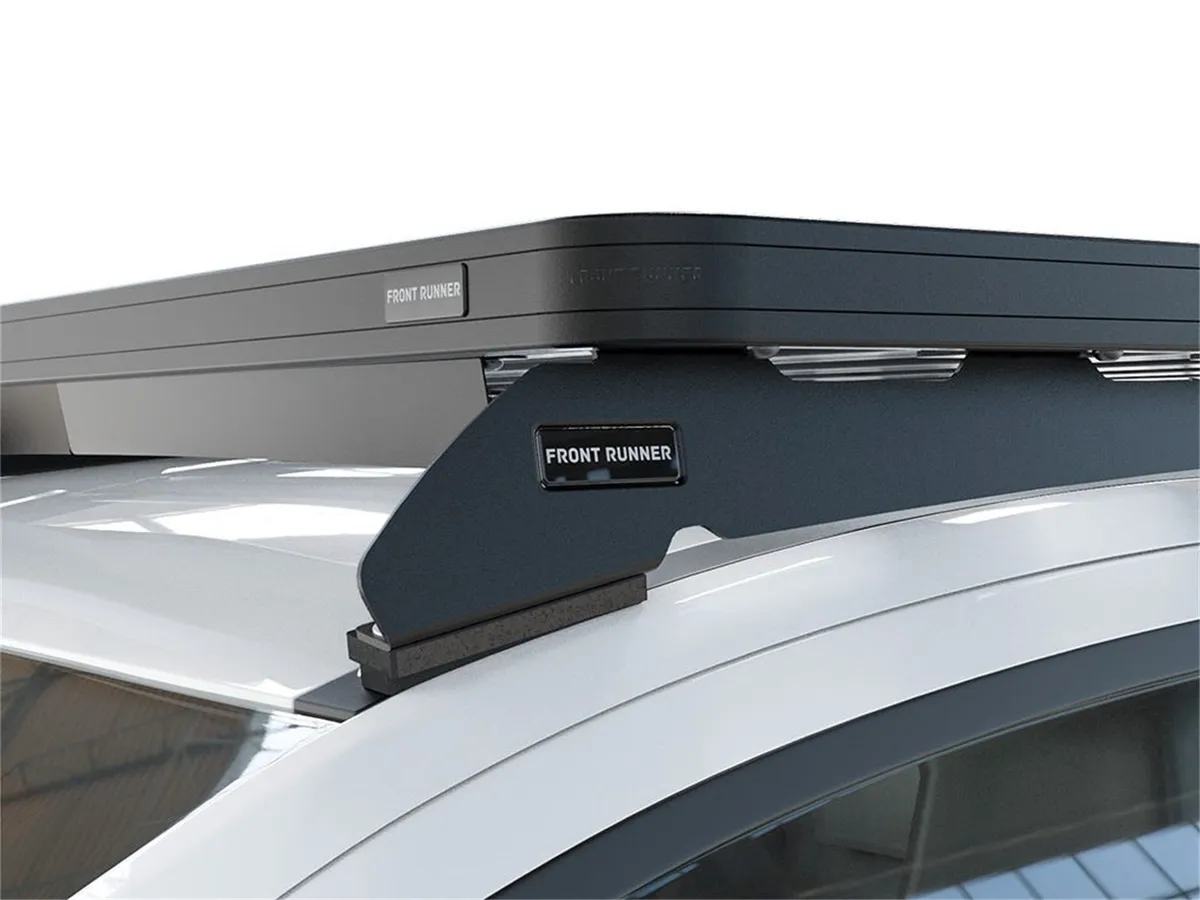 Slimline II Roof Rack Kit; Low Profile; Incl. Wind Deflector And [2] Low-Profile Foot Rails; product image