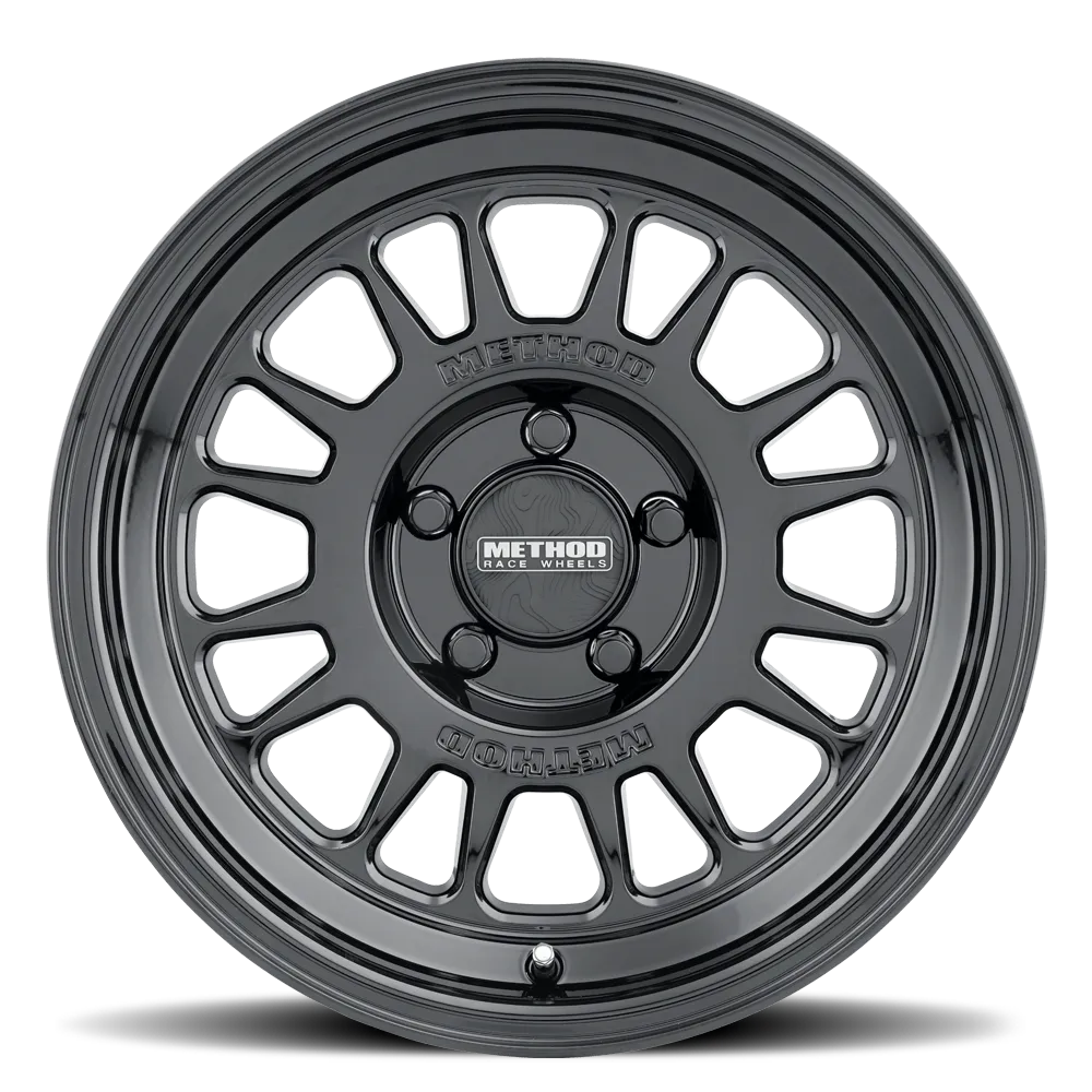 Aluminum Wheels 17x8.5 MR318 Bolt Pattern 5 On 127 Offset 0 Lip Size 1.97 Gloss Black GB Method product image