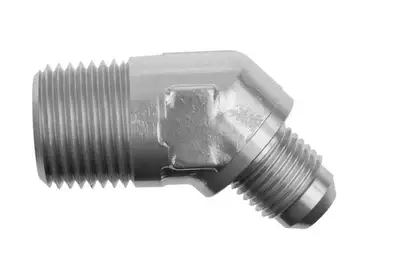 Redhorse Performance 06 45 Degree Male Adapter to 04 (1/4) Npt Male Clear