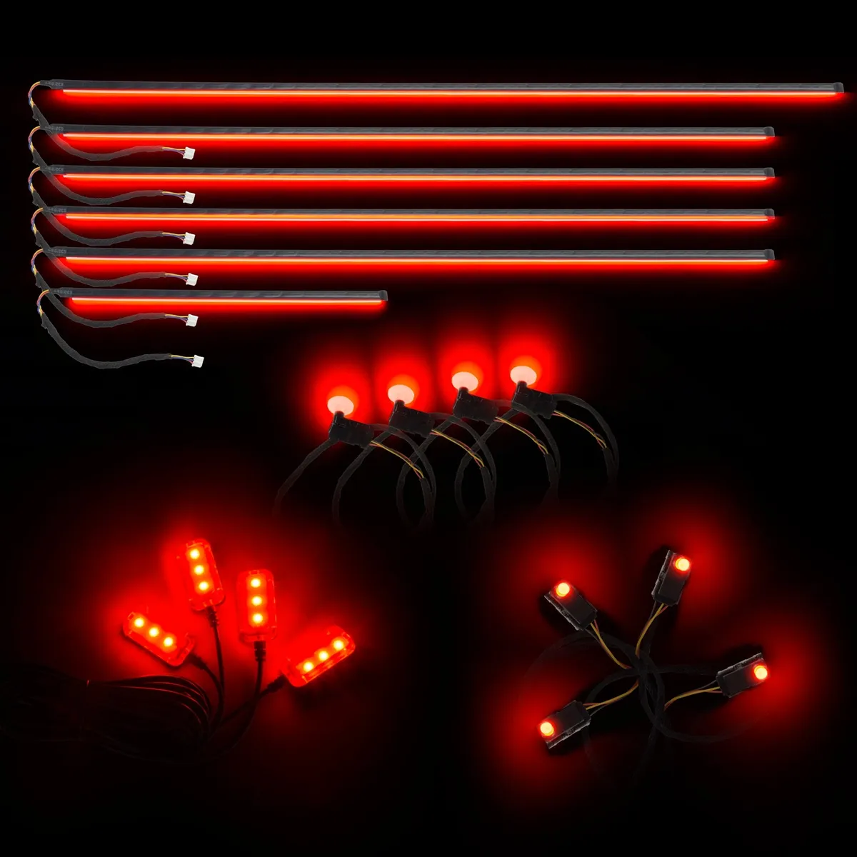Oracle Lighting Dynamic ColorSHIFT 18 Piece Universal Full LED Interior Dash Board Kit 4240-332 product image